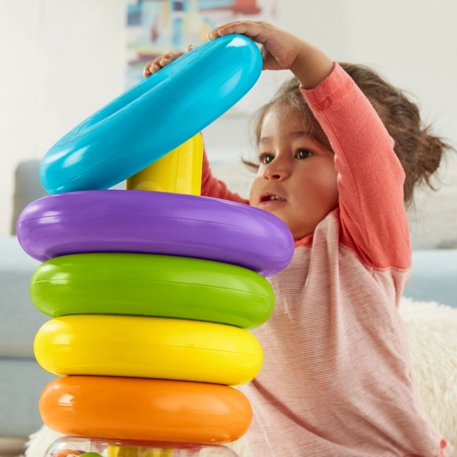 Duża piramida z kółek Fisher-Price