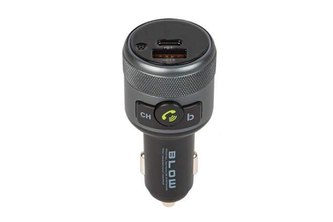 FM nadajnik Bluetooth5.1 + QC3.0 + PD 24W