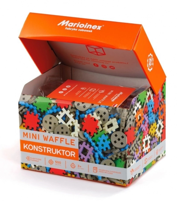 Mini Wafle Konstruktorskie 500 bloków budowlanych