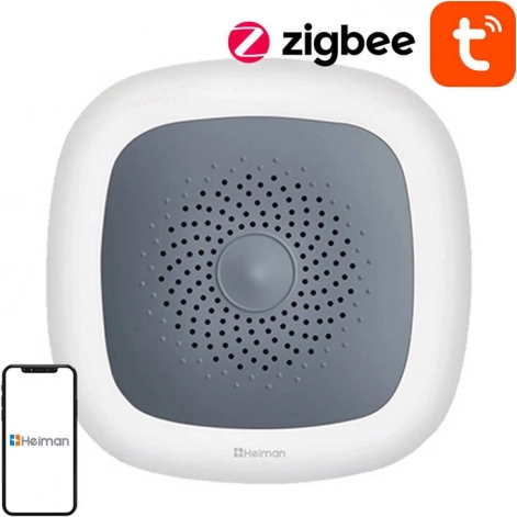 Inteligentny czujnik temperatury i wilgotności Zigbee HEIMAN HS1HT Tuya