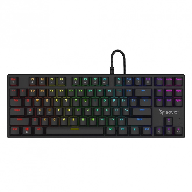 Mechaniczna klawiatura Savio Tempest X2 RGB Outemu Brown