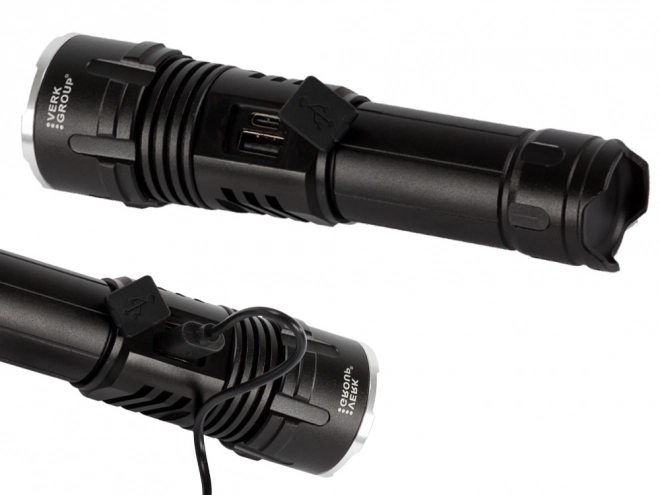 Wojskowa latarka taktyczna Bailong z LED CREE XHP160