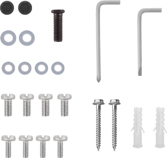 Solidna metalowa konstrukcja i łatwy montaż