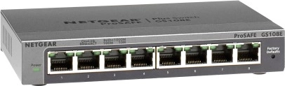 NETGEAR 8‑portowy gigabitowy przełącznik Plus