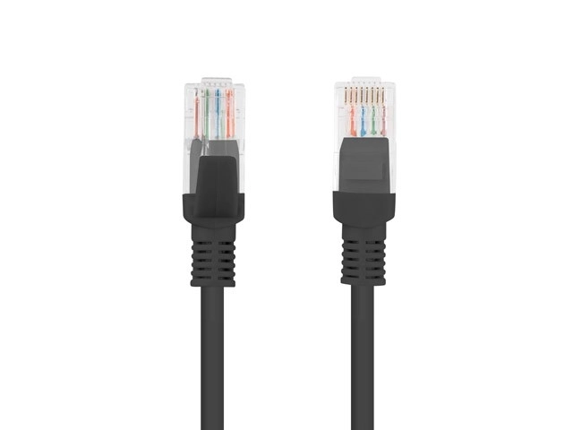 Patchcord kategorii 6 2m czarny