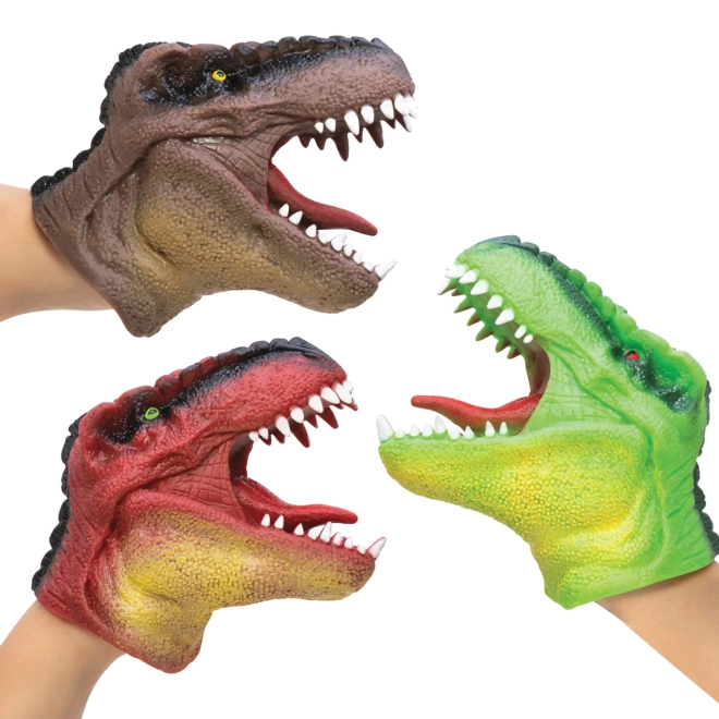 Pacynka na rękę Dinozaur - 1 sztuka