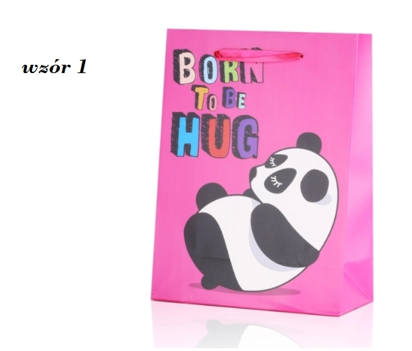 Torba prezentowa panda 24 cm x 18 cm