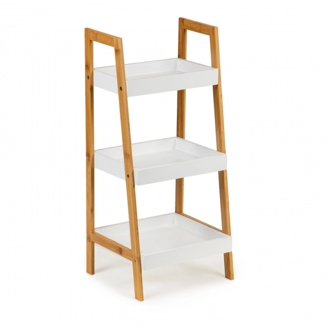 Biblioteczka z 3 półkami bambusowy stelaż ModernHome