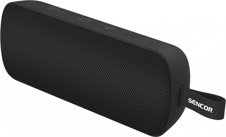 Bluetooth głośnik z radiem 10 W, IPX7 – czarny