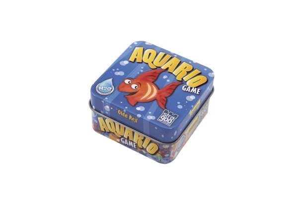 Aquario gra towarzyska w metalowym pudełku 13x13x7,5cm