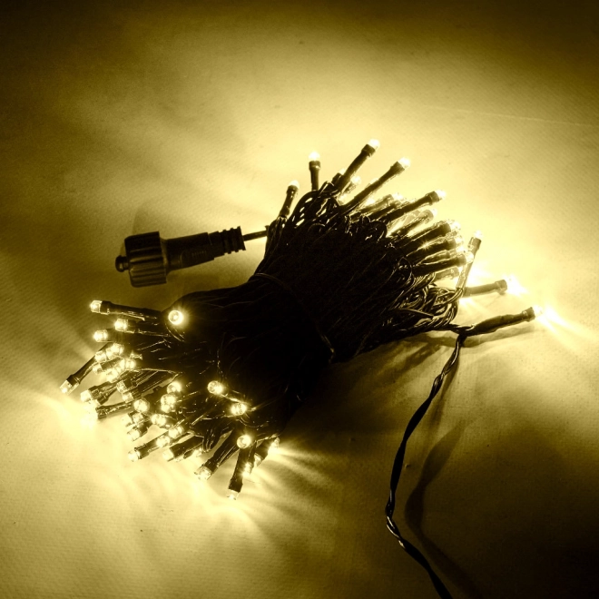 LED łańcuch świetlny 10m 100LED ciepła biała