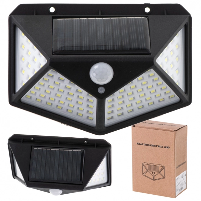 Solarná lampa LED z czujnikiem ruchu i ściemnieniem