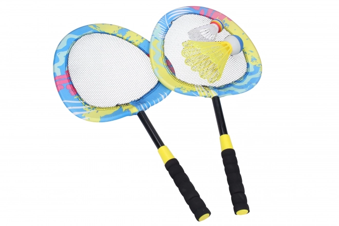 Kolorowy badminton