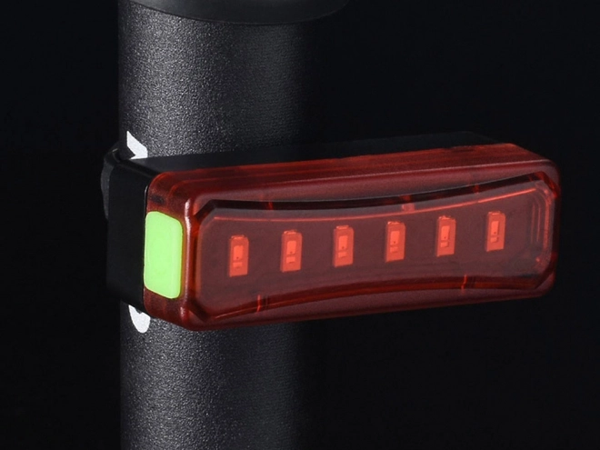 Tylne Światło LED na Rower USB