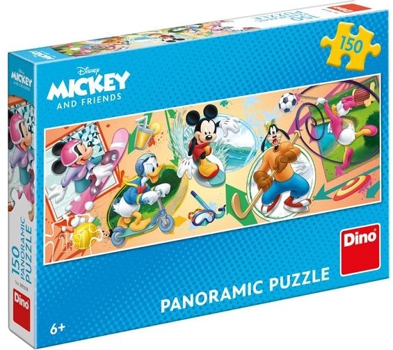 Kolorowa scena sportowa z MIKIM i przyjaciółmi