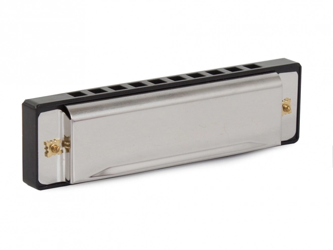 Metalowa harmonijka C dur z etui