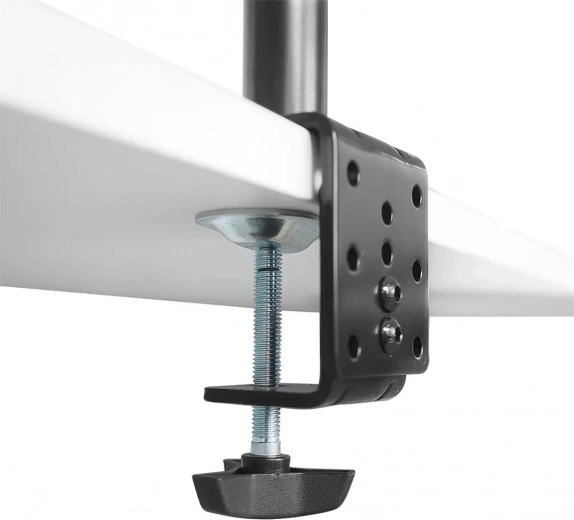 Stabilna metalowa konstrukcja i solidny zacisk