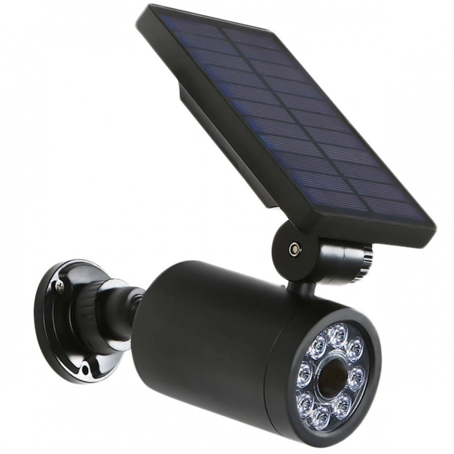Solarny manekin kamery z migoczącą diodą i czujnikiem ruchu