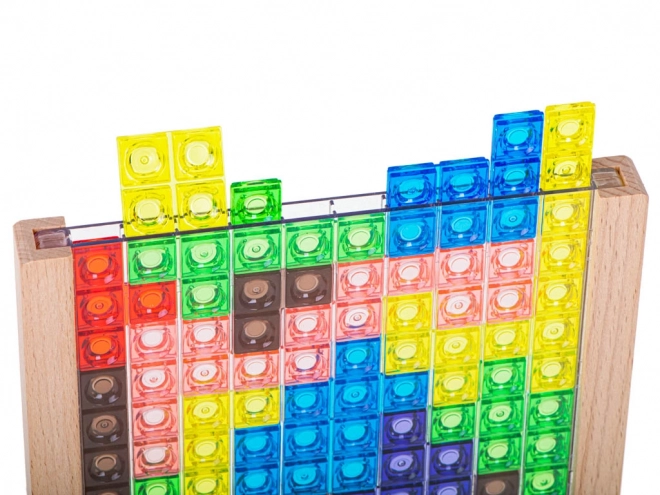 Puzzle tetris stojąca gra