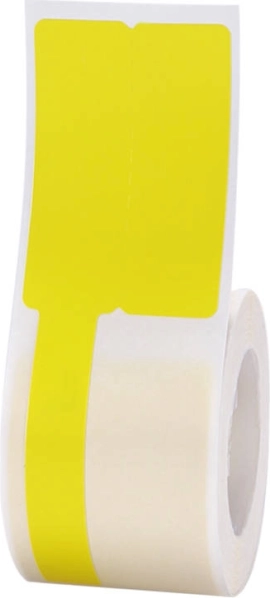 Termiczne naklejki Niimbot 25x38+40, 100 szt., żółte