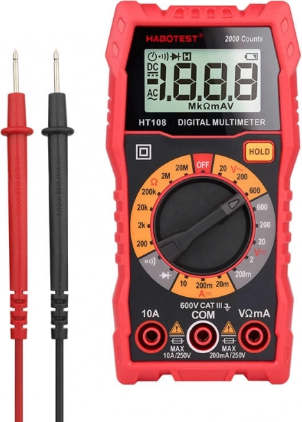 Habotest HT108L Cyfrowy uniwersalny multimetr