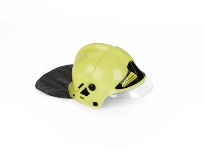 Kask strażacki, żółty