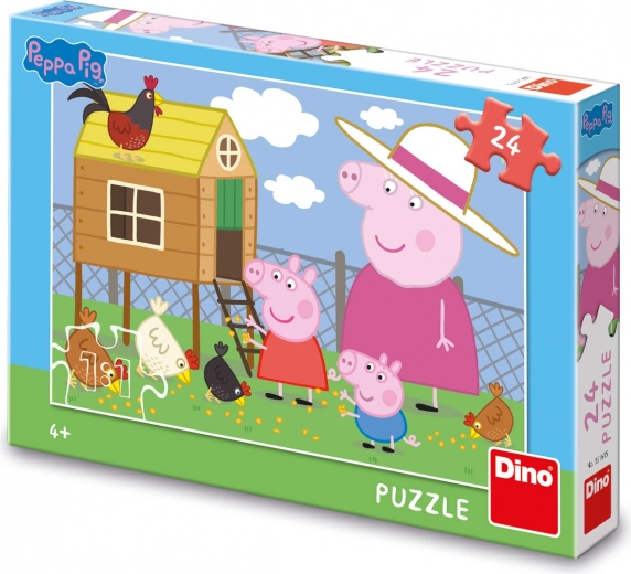 Ulubiony motyw PEPPA PIG z kurkami