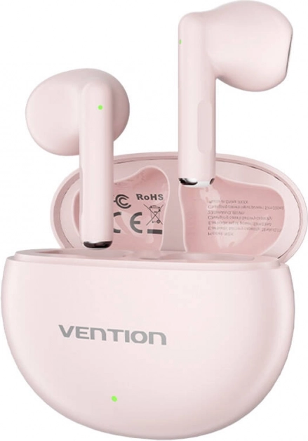 Vention bezprzewodowe słuchawki Earbuds Elf E06 różowe