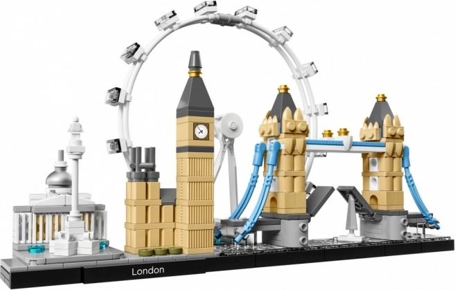 Ikoniczna panorama Londynu w jednym zestawie