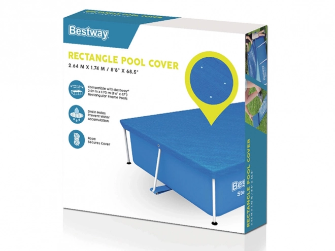Pokrywa basenowa Bestway stelażowa 259x170 cm