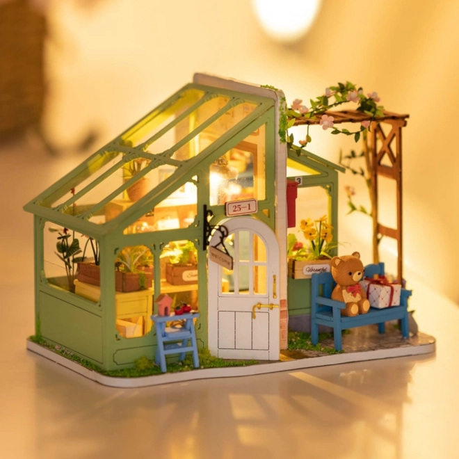 Wiosenne kwiaty - DIY Miniaturowy domek dla lalek
