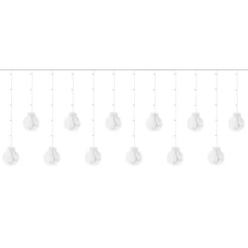 Kurtyna Świetlna 108LED USB - zimna biała KŚ19770