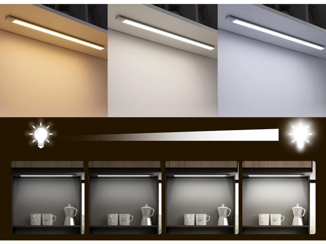 USB LED lampa z czujnikiem 30cm