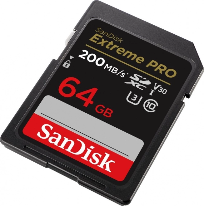 Karta pamięci SANDISK EXTREME PRO SDXC 64GB 200/90 MB/s UHS-I U3 (SDSDXXU-064G-GN4IN)