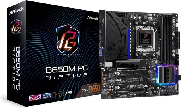 ASRock B650M PG Riptide – płyta główna microATX AM5 z DDR5 i PCIe 5.0