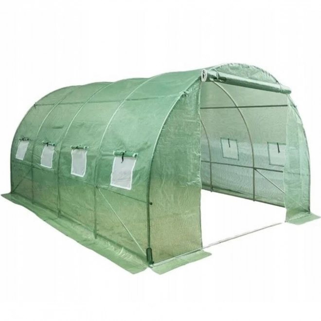 Ogrodowy tunel foliowy szklarnia 4x2,5x2m 10m² zielony