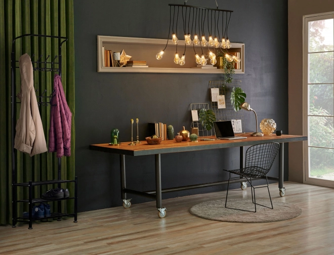 Wieszak na ubrania + szafka, półka, półka na buty ModernHome