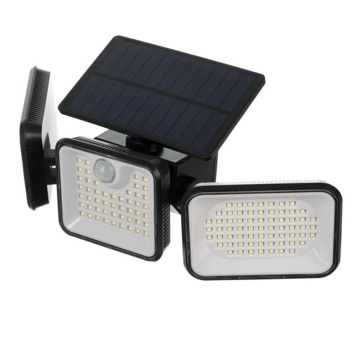 Solarná lampa ogrodowa 180 LED z czujnikiem ruchu i zmierzchu