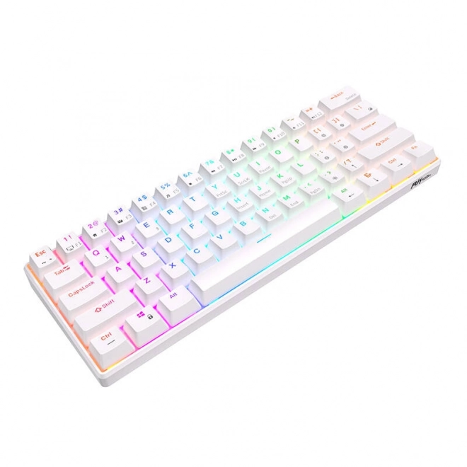 Mechaniczna klawiatura Royal Kludge RK61 RGB biała