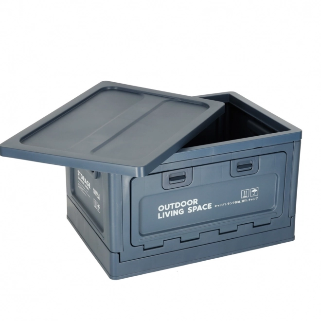 Campingowa skrzynka - składany box 25l niebieski