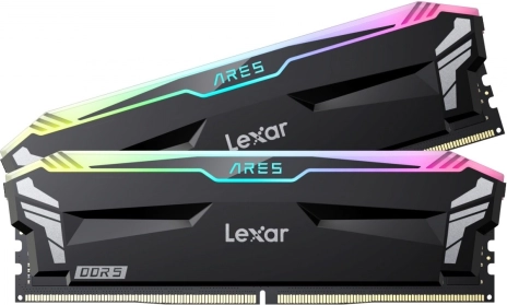 Pamięć Lexar ARES DDR5 RGB 32GB (2x16GB) 6800MHz czarna