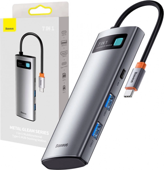 Baseus 7w1 adapter USB-C z HDMI i USB 3.0