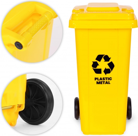 Gumowe koła na metalowej osi dla łatwego przemieszczania