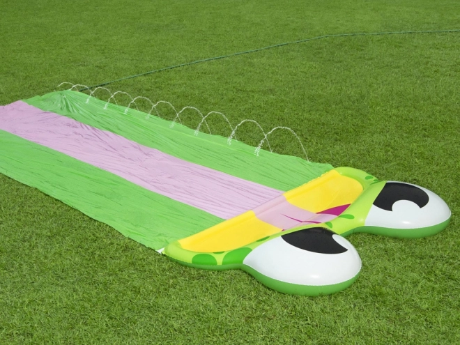 Bestway potrójna zjeżdżalnia wodna H2O GO! 488 cm żaba