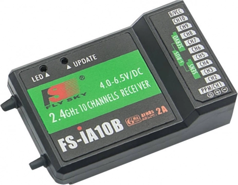 Odbiornik RC FlySky 10‑kanałowy 2.4 GHz AFHDS 2A