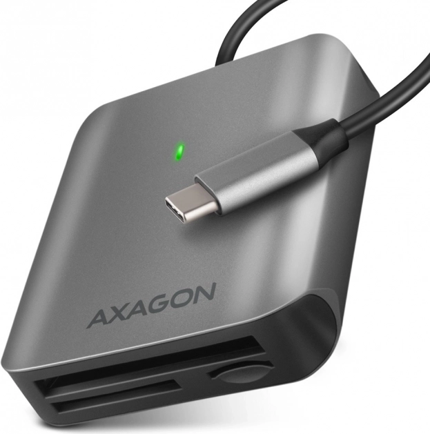 Zewnętrzny czytnik kart USB-C 3.2 Gen 1 z trzema slotami