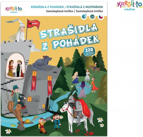 Straszydła z bajek – książka z naklejkami