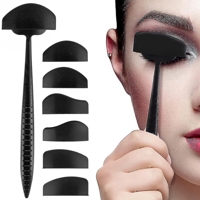 Zestaw silikonowych szablonów do eyelinerów