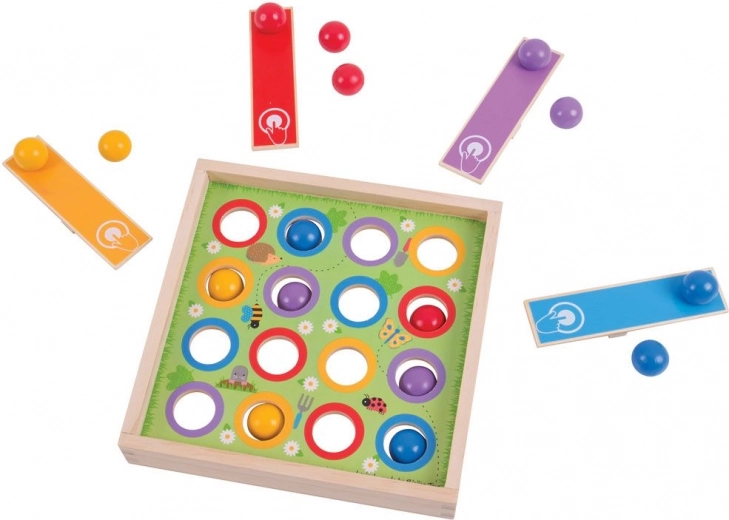 Ćwiczy koncentrację i precyzję