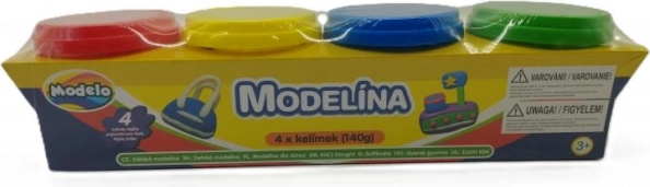 Wesoła modelina zestaw 4 kolorów